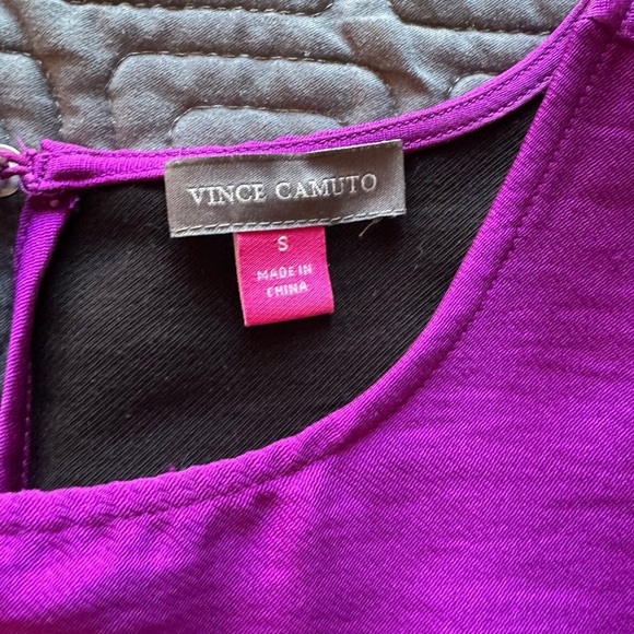 Vince Camuto Radiant Purple Cocktail Tank Top - Picture 2 of 3